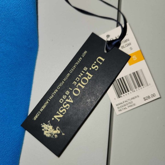 U.S. Polo Assn Polo Shirt Womens Size Small - Blue - NWT - Picture 4 of 4